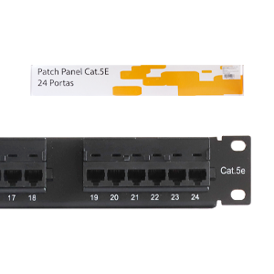 PATCH PANEL CAT.5E 24P 1U – INET